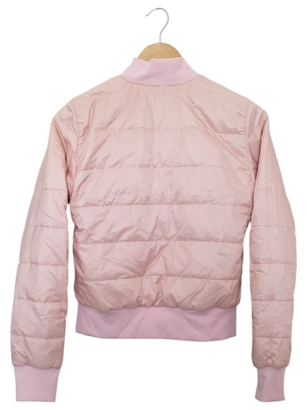Lululemon Non-Stop Bomber Reversible Misty Pink Size 4 Primaloft - Picture 3 of 10